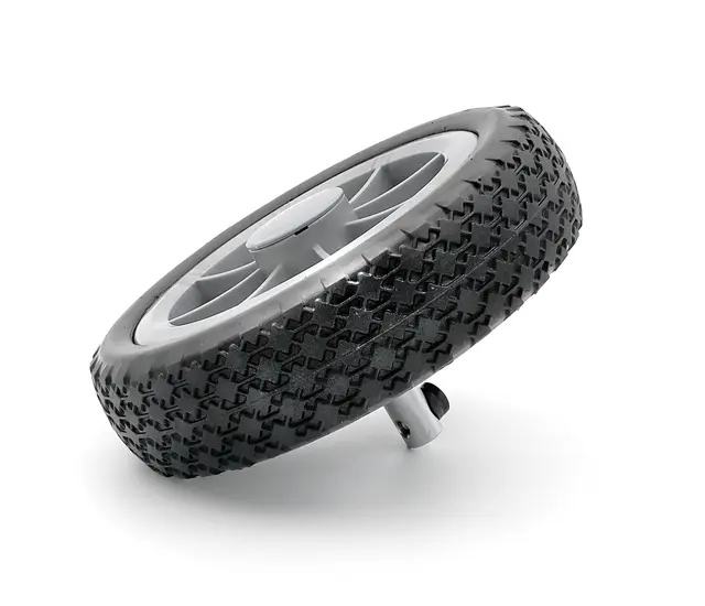 Bakhjul trehjulssykkel Ø220 x B55 mm (+ aksling) 