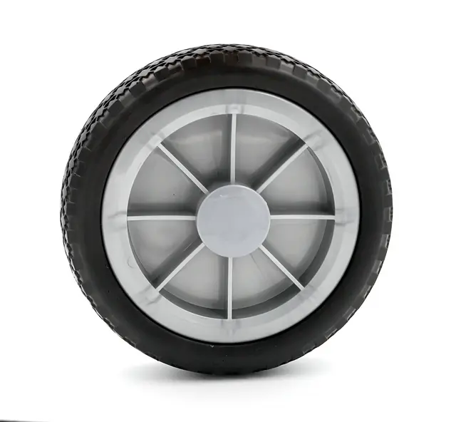 Bakhjul trehjulssykkel Ø220 x B55 mm (+ aksling) 