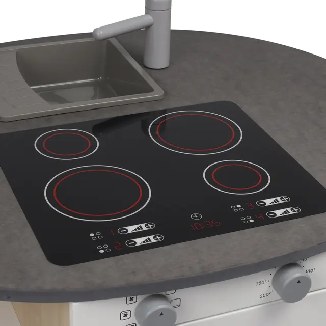 Kjøkkenøy mini hvit L67 x B82 x H55 cm 