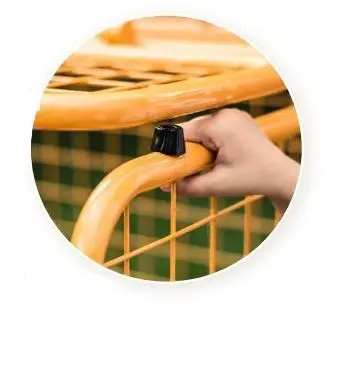 Ballvogn på hjul L112 x B70 x H83 cm 