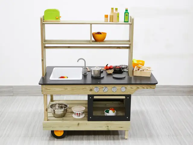 Vårt mobile utekjøkken B106 x D60 x H108 cm 