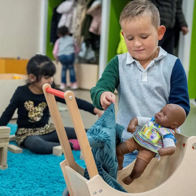 Educo dukkevogn L50 x B26 cm 