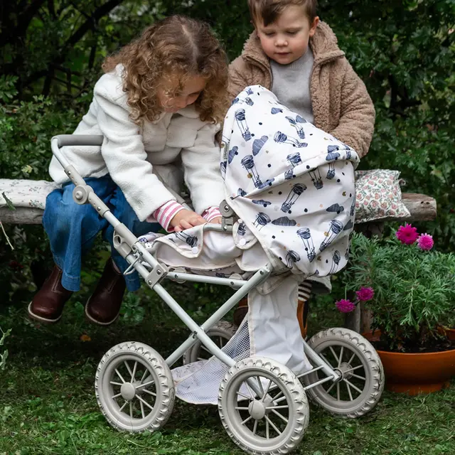 Skrållan dukkevogn L62 x B39 x H74 cm 