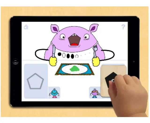 Shape together Interaktivt spill fra 4 år 