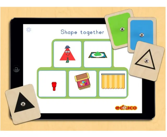 Shape together Interaktivt spill fra 4 år 