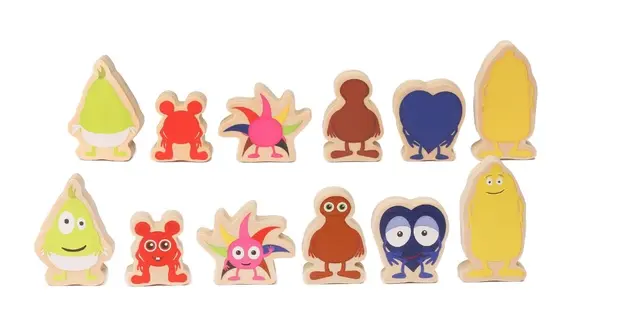 Babblarna figursett 6 stk 