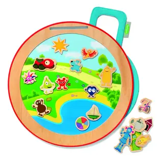 Babblarna magnettavle Ø36 cm