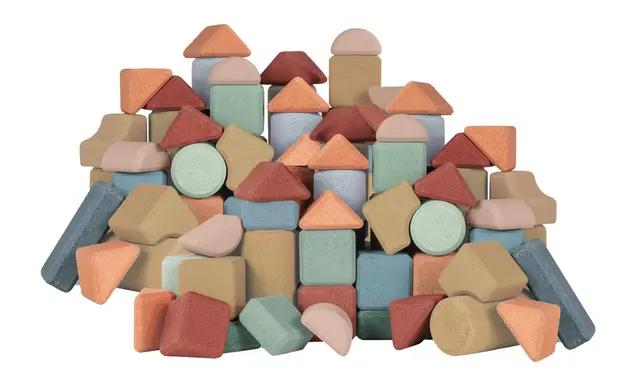 Kork byggeklosser 200 stk 