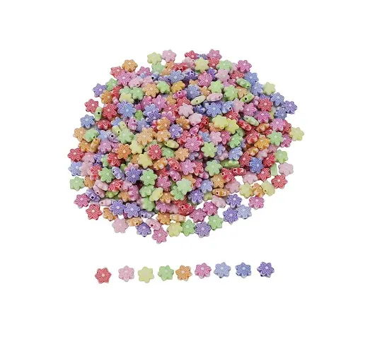 Perler blomster Ø11 mm, 1000 stk 