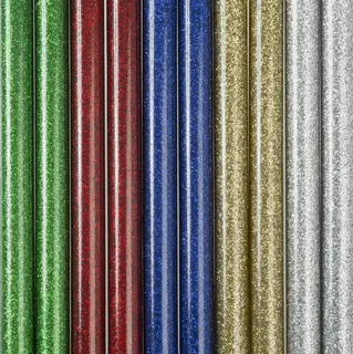 Limstaver glitter Ø7 mm, 25 st