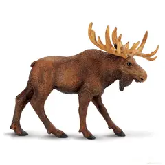 Nordiske dyr elg L15,2cm