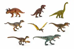 Dinosaur mix 12-22 cm, 8 stk