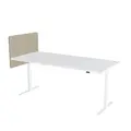 Nova akustikk bordskjerm 80 Beige