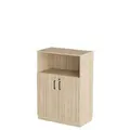 Nova skap med topp hylle eik B80 x D43 x H115 cm