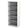 Nova hylle 5 hyller grå B80 x D43 x H186 cm