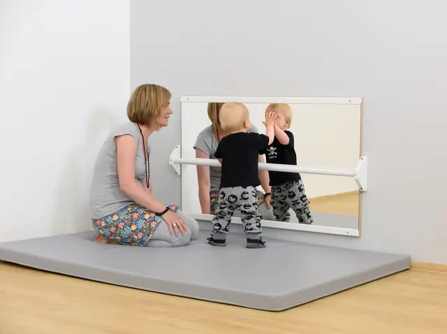 Educasa stor madrass grå B178,5 x D118,5 x H6 cm 