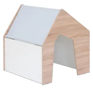 Educasa lekehus med oppheng for stofftak B100 x D100 x H109 cm