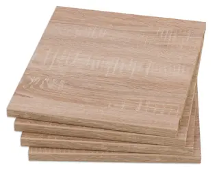 Educasa hylleplater 4 pk B30 x D35 x H2 cm