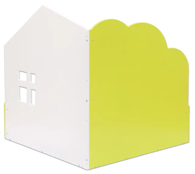 Educasa lekeområde hus B124 x D124 x H130 cm 