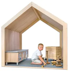 Educasa lekehus XXL eik B174 x D124 x H170 cm