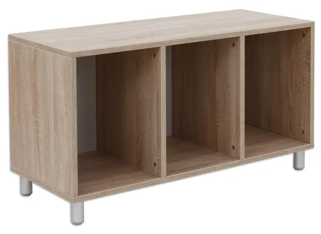 Educasa reolsystem 3 rom H55 cm B98 x D40 x H55 cm 