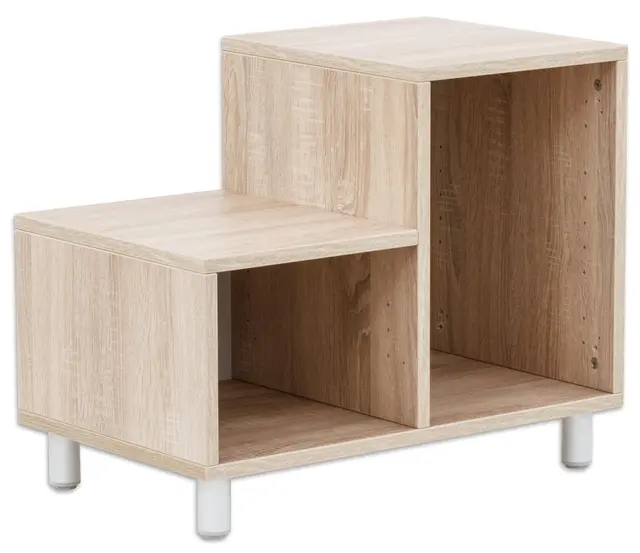 Educasa reol L-hylle H55 cm B66 x D40 x H55 cm 