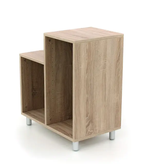 Educasa reol L-hylle H75 cm B66 x D40 x H75 cm 