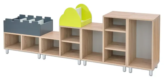 Educasa sorteringskasse B66 x D40 x H22 cm 