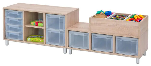 Educasa oppbevaringskasse B66 x D40 x H20 cm 