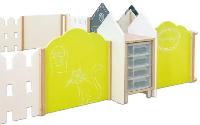 Educasa lekepark B288 x D260 cm, 31 deler 