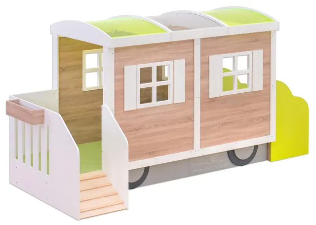 Educasa husvogn B374 x D164 x H183 cm 