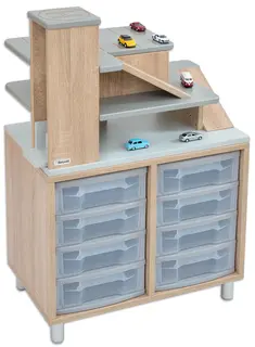 Educasa parkeringshus B66 x D40 x H44 cm
