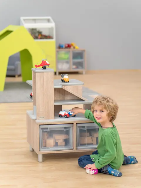 Educasa parkeringshus B66 x D40 x H44 cm 