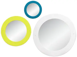 Educasa speil rundt lime Ø57 cm