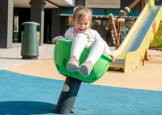 Spinner kopp L65 x B55 x H65 cm, grønn