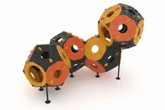 Astero 4 klatrepolyhhedron