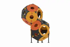 Astero 2 klatrepolyhedron L185 x B130 x H235 cm