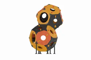 Astero 2 klatrepolyhedron L185 x B130 x H235 cm