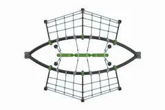 Adventure Game Station 107 L530 x B380 x H120 cm