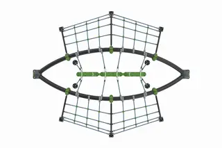 Adventure Game Station 107 L530 x B380 x H120 cm