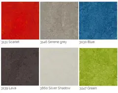 St&#248;ydempende linoleum bordplate Til vegghengt/sammenleggbare bord