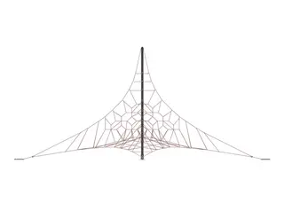 Klatrepyramide XL L1840 x B1840 x H810 cm
