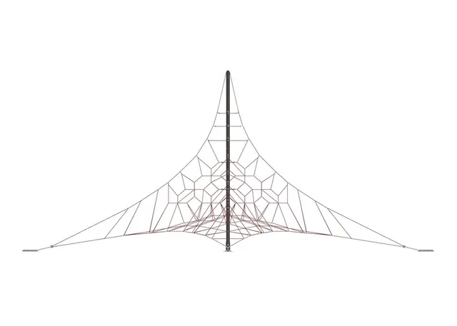 Klatrepyramide XL L1840 x B1840 x H810 cm 