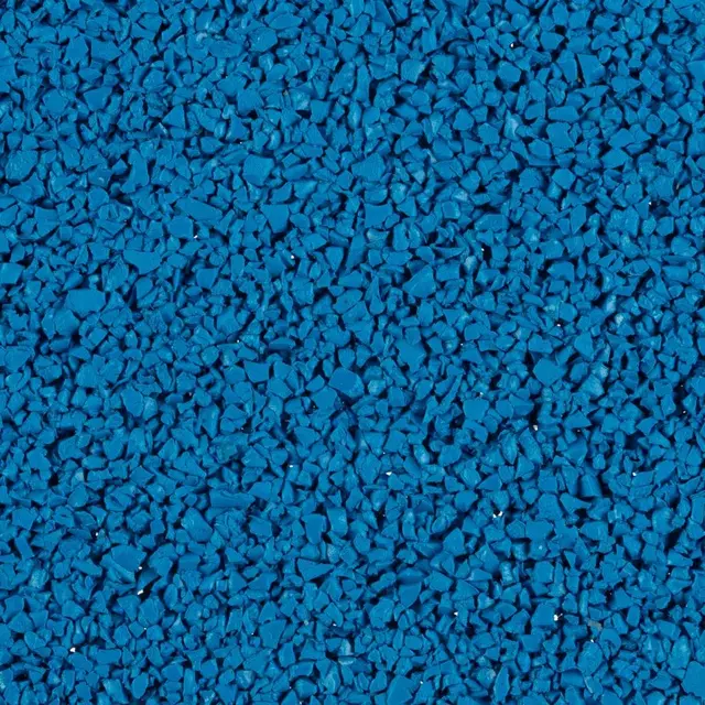 EPDM granulater Sky Blue Ral 5015 