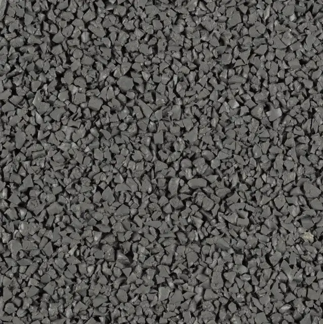 EPDM granulater Iron grey RAL7011 