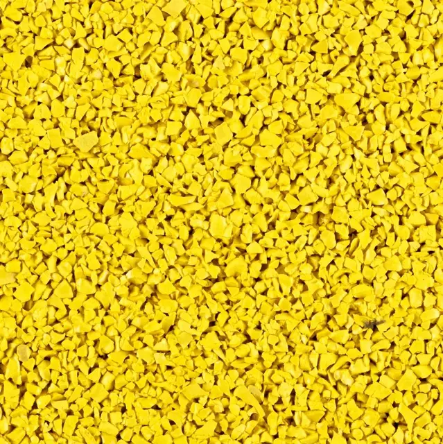 EPDM granulater Yellow Ral 1012 