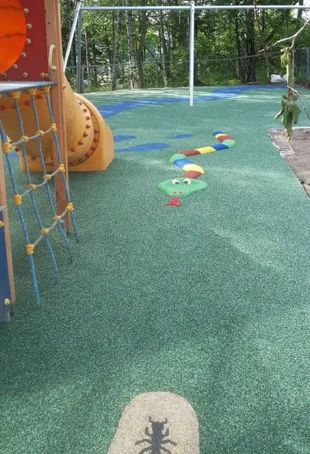 Plasstøpt fallunderlag 20 mm Fallhøyde 0,7 m 