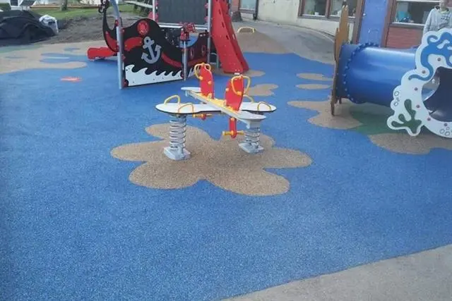 Plasstøpt fallunderlag 60 mm Fallhøyde 180 cm 