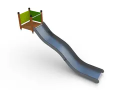 Sklie med platform L561 x B100 x H240 cm