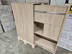 Towerskap med uttrekk B40 x D80 x H123cm